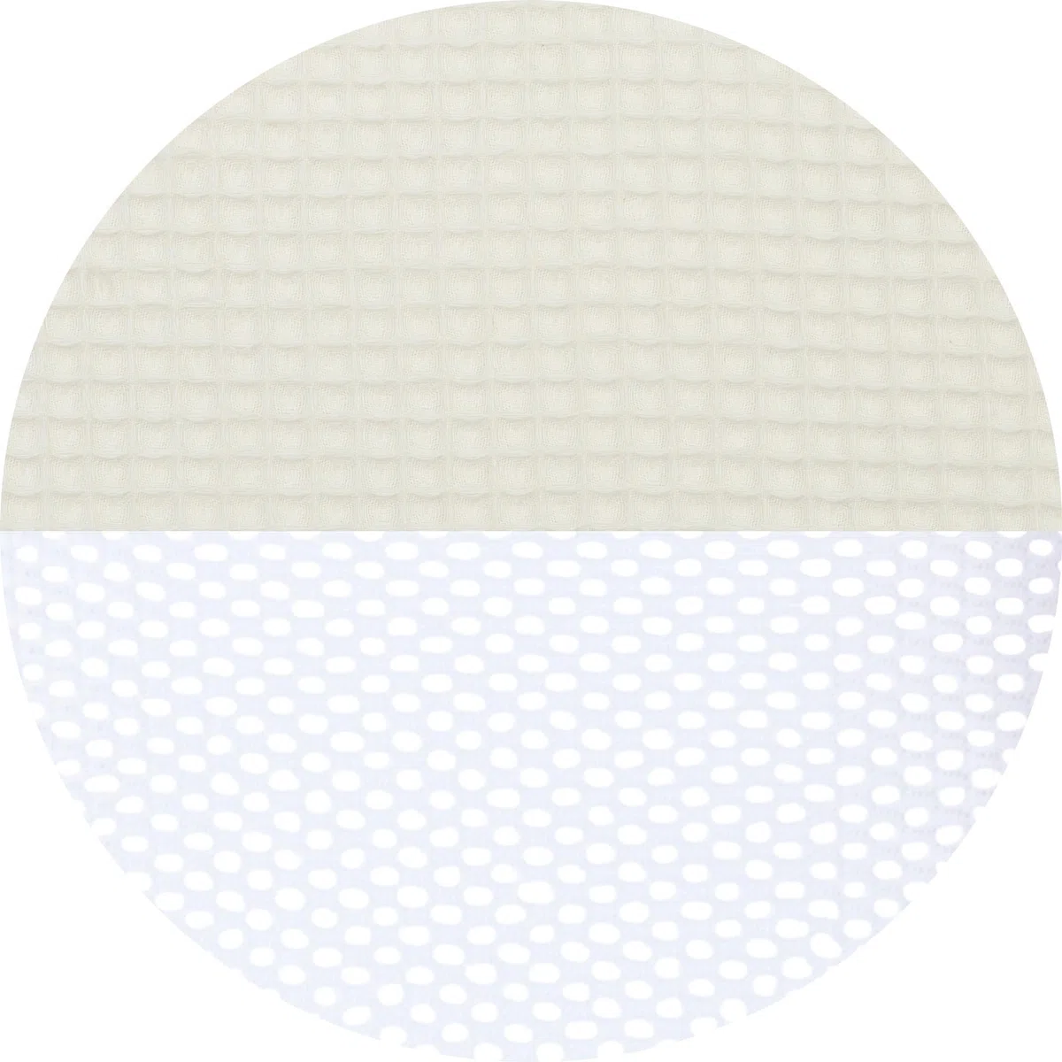 babybay Tour de lit en maille gaufrée compatible avec les modèles Maxi, Boxspring, Comfort et Comfort Plus, ivoire