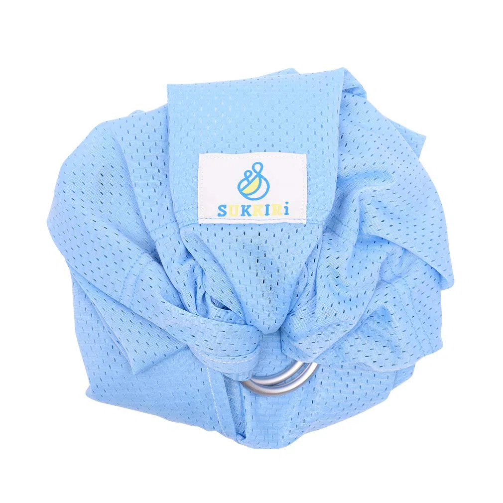 LUCKY Sukkiri Porte Bébé Bleu Ciel