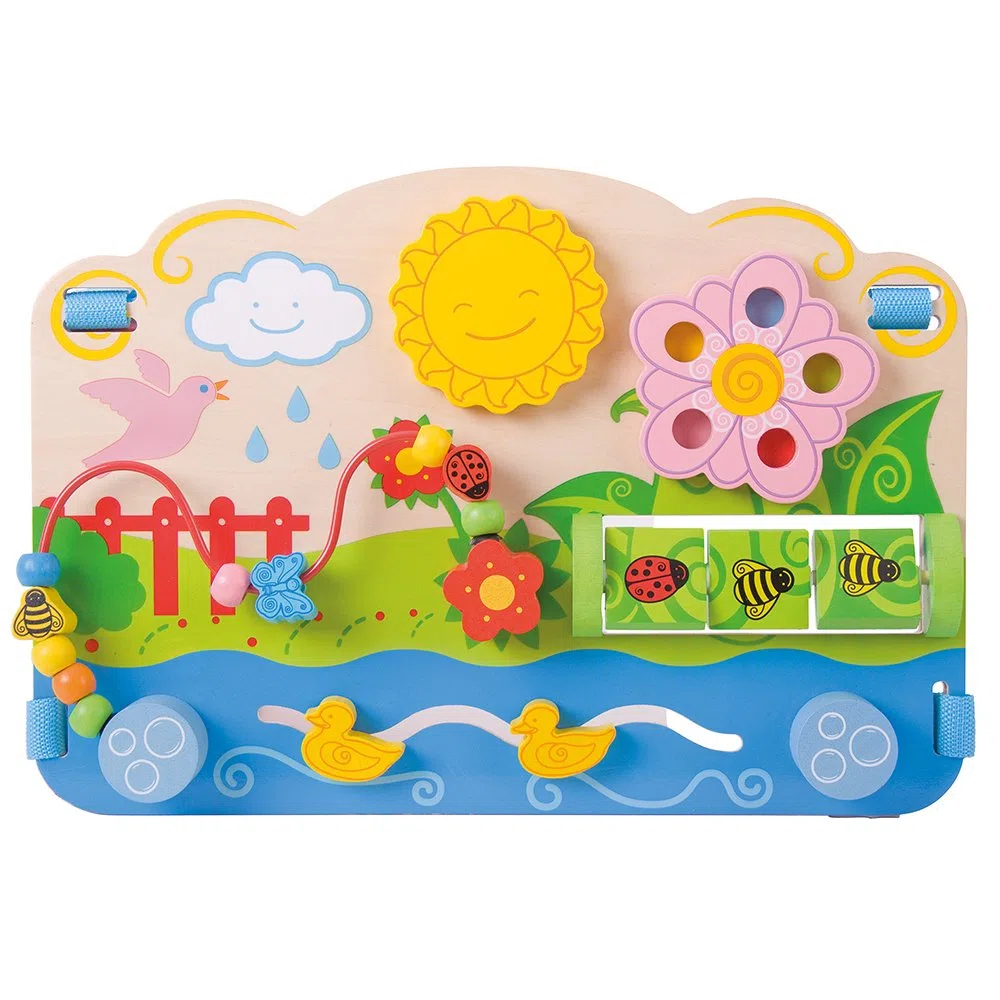 Bigjigs Toys Centre d'activités Fleurs