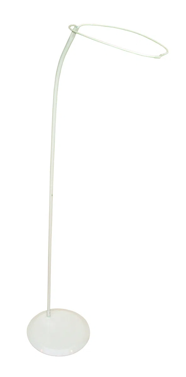roba Support Ciel de Lit - Flèche de Lit Bébé - Barre 150 cm - Support Baldaquin - Blanc
