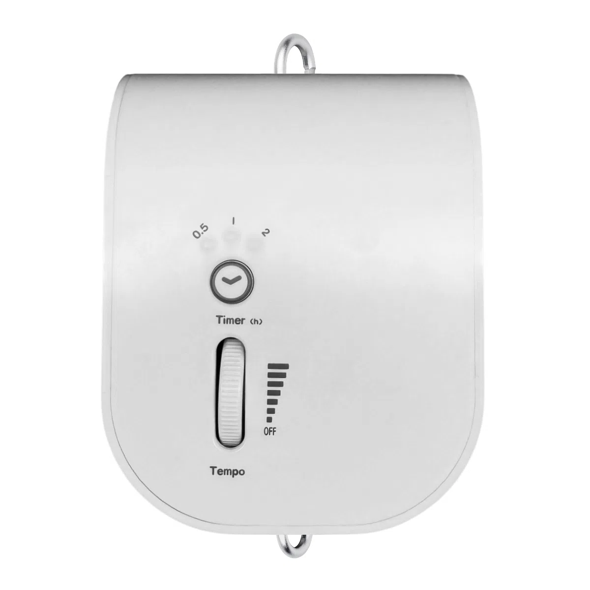 SCHMUSEWOLKE Berceau à ressorts, BioGrey, avec moteur et tipi blanc, hamac pour bébés et tout-petits de la naissance à 3 ans, coton biologique, avec matelas en laine de mouton