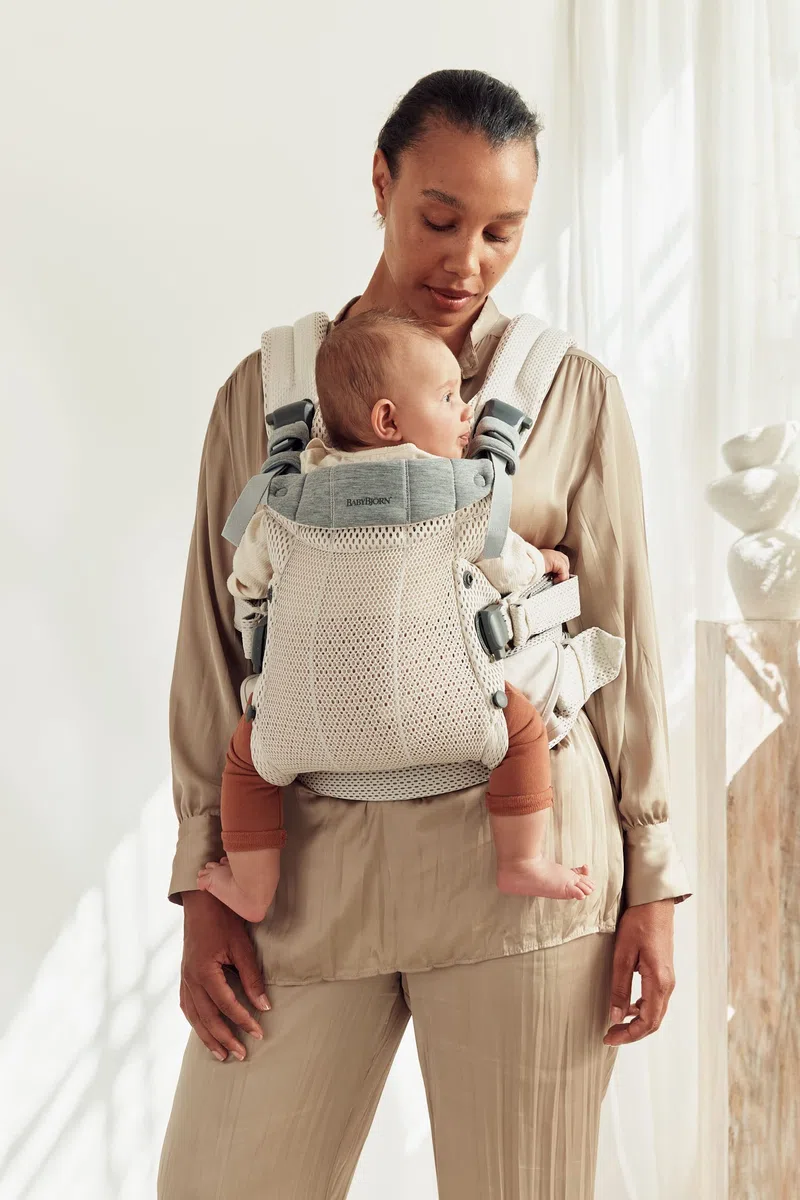 BABYBJÖRN Porte-bébé Harmony Mesh 3D Crème