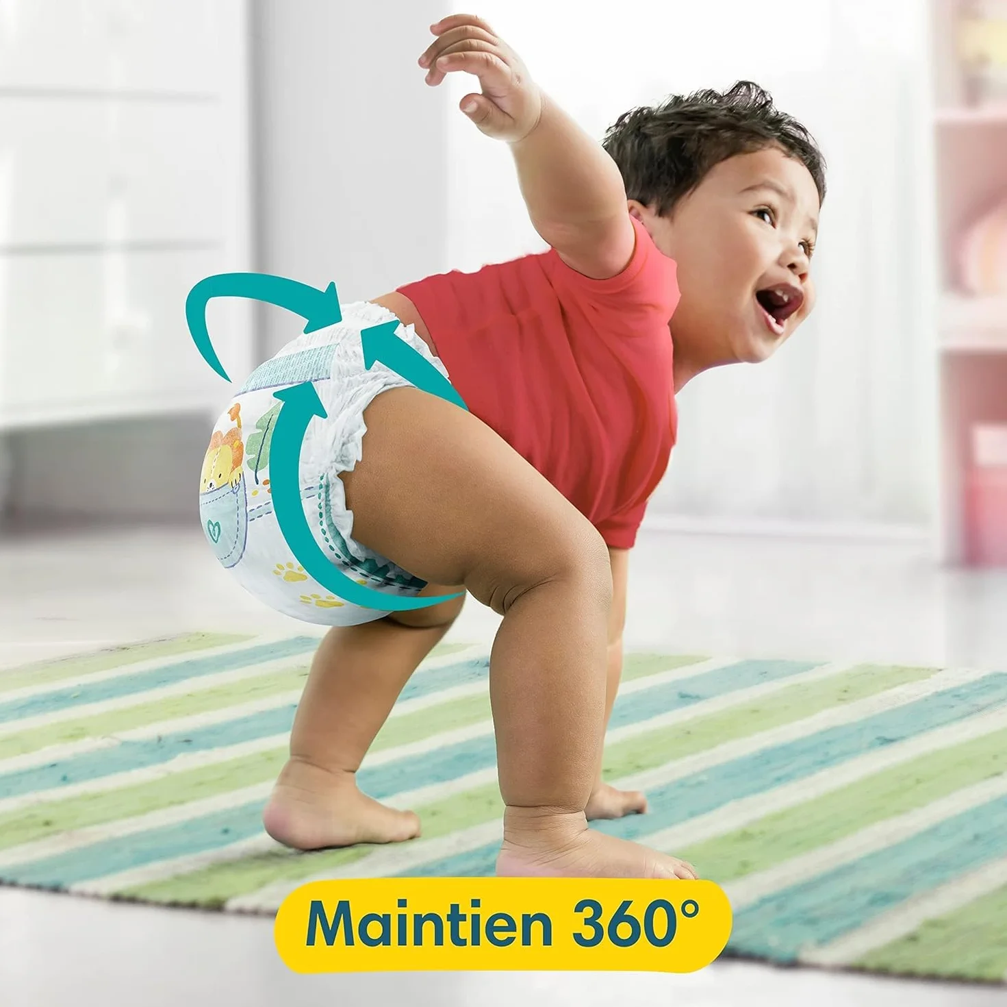 Pampers Baby-Dry Pants Taille 7 Couches-Culottes 230 (+17 kg)