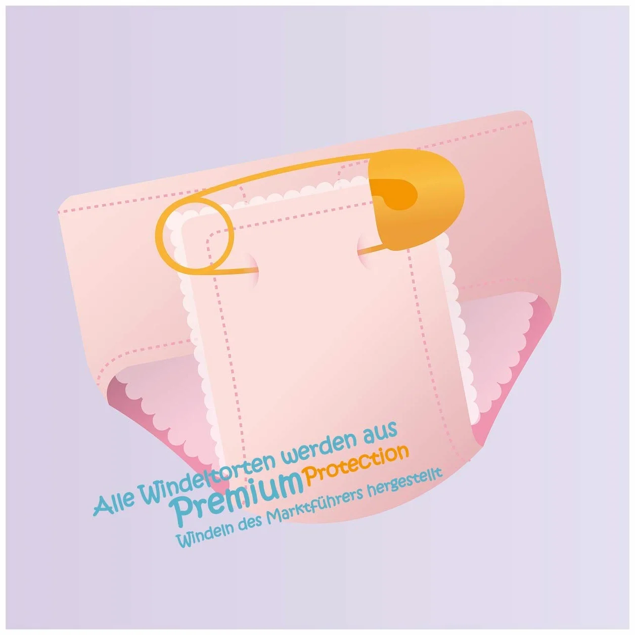 Gâteau de couches 3 étages personnalisable | Cadeau de naissance neutre garçon fille