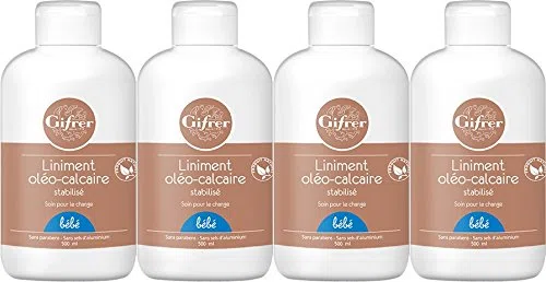 Gifrer Liniment Oléocalcaire 500ml Lot de 4