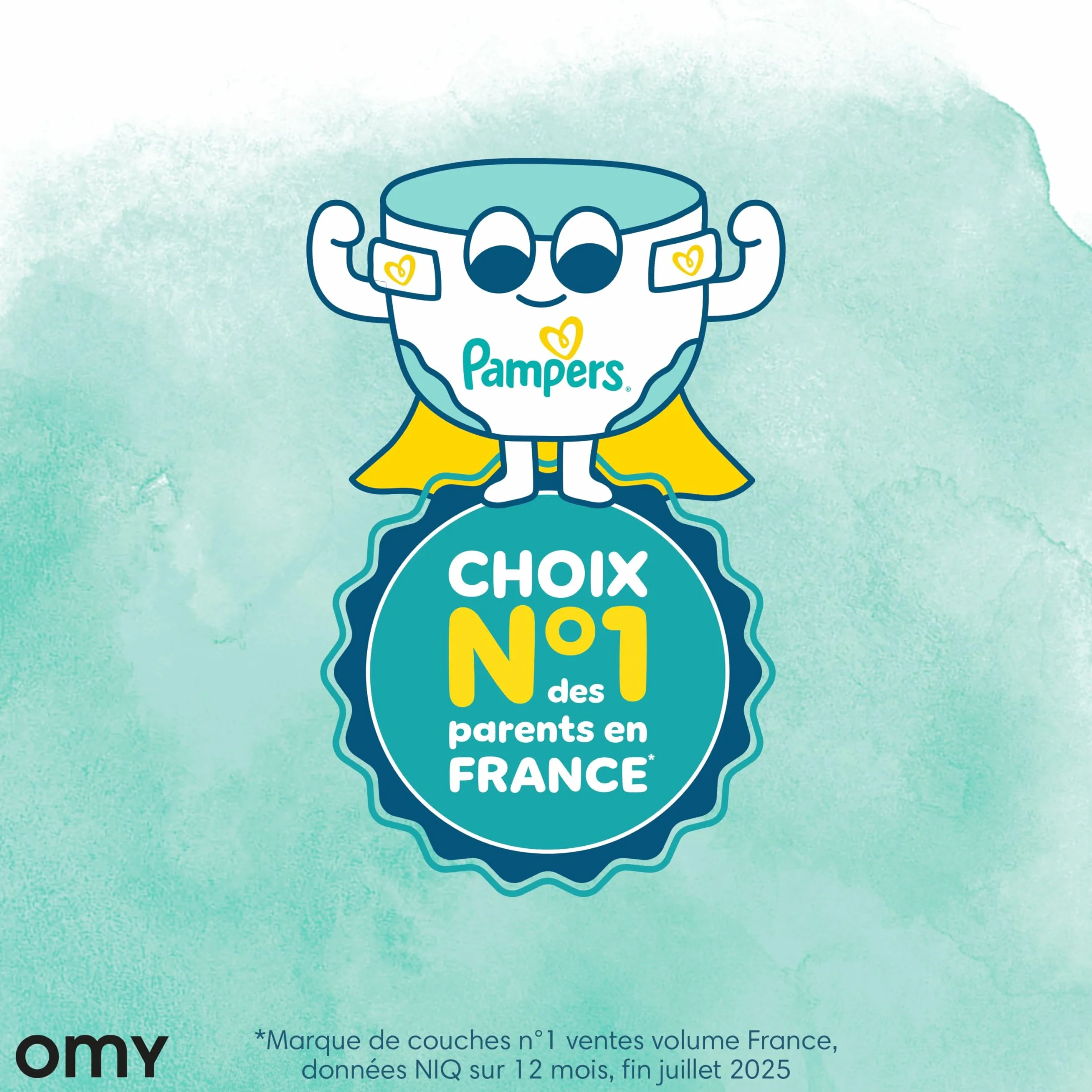 Pampers Harmonie Langes Taille 3 Édition Limitée 102 Langes 6kg-10kg