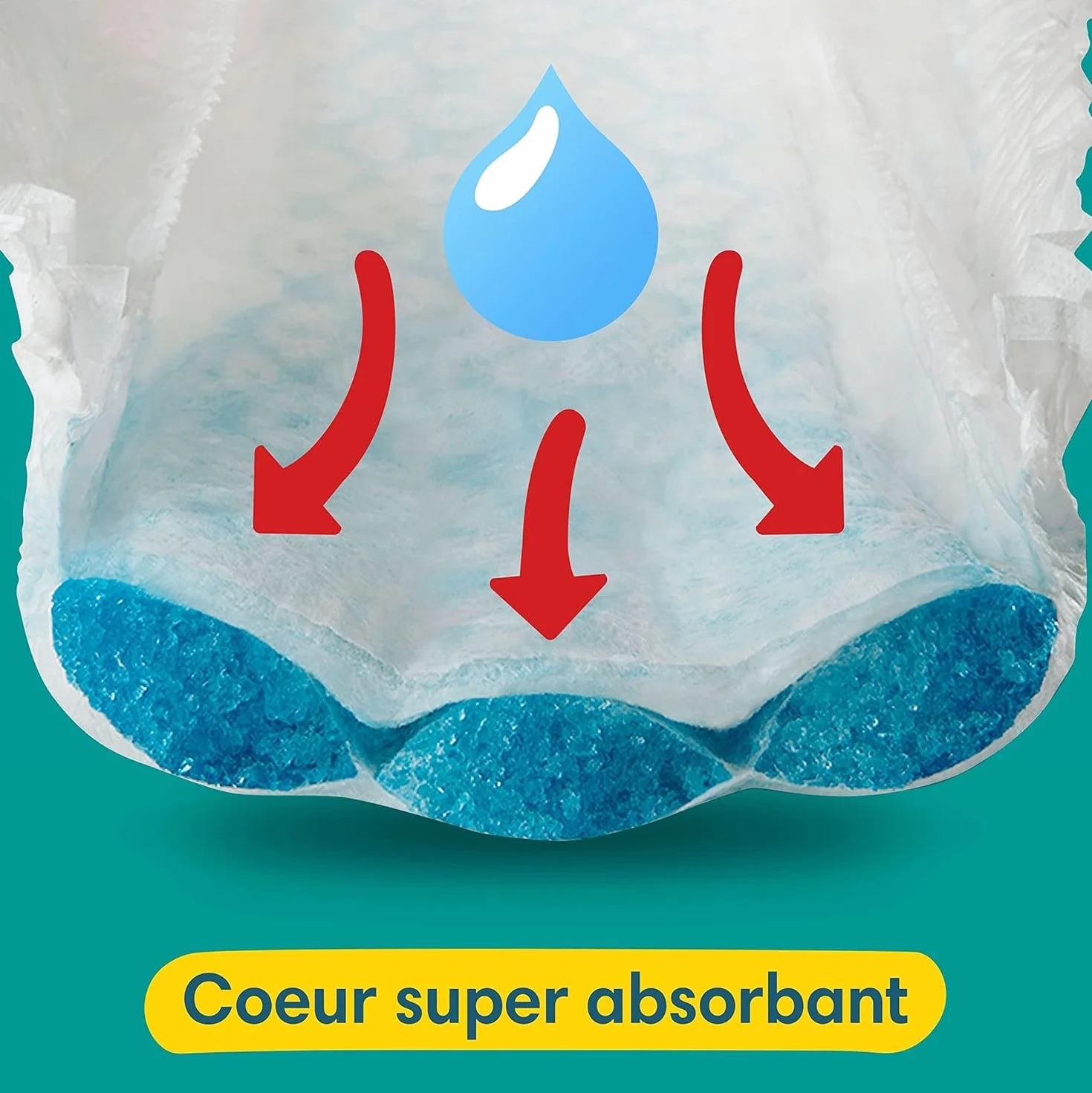 Pampers Baby-Dry Pants Taille 7 Couches-Culottes 230 (+17 kg)