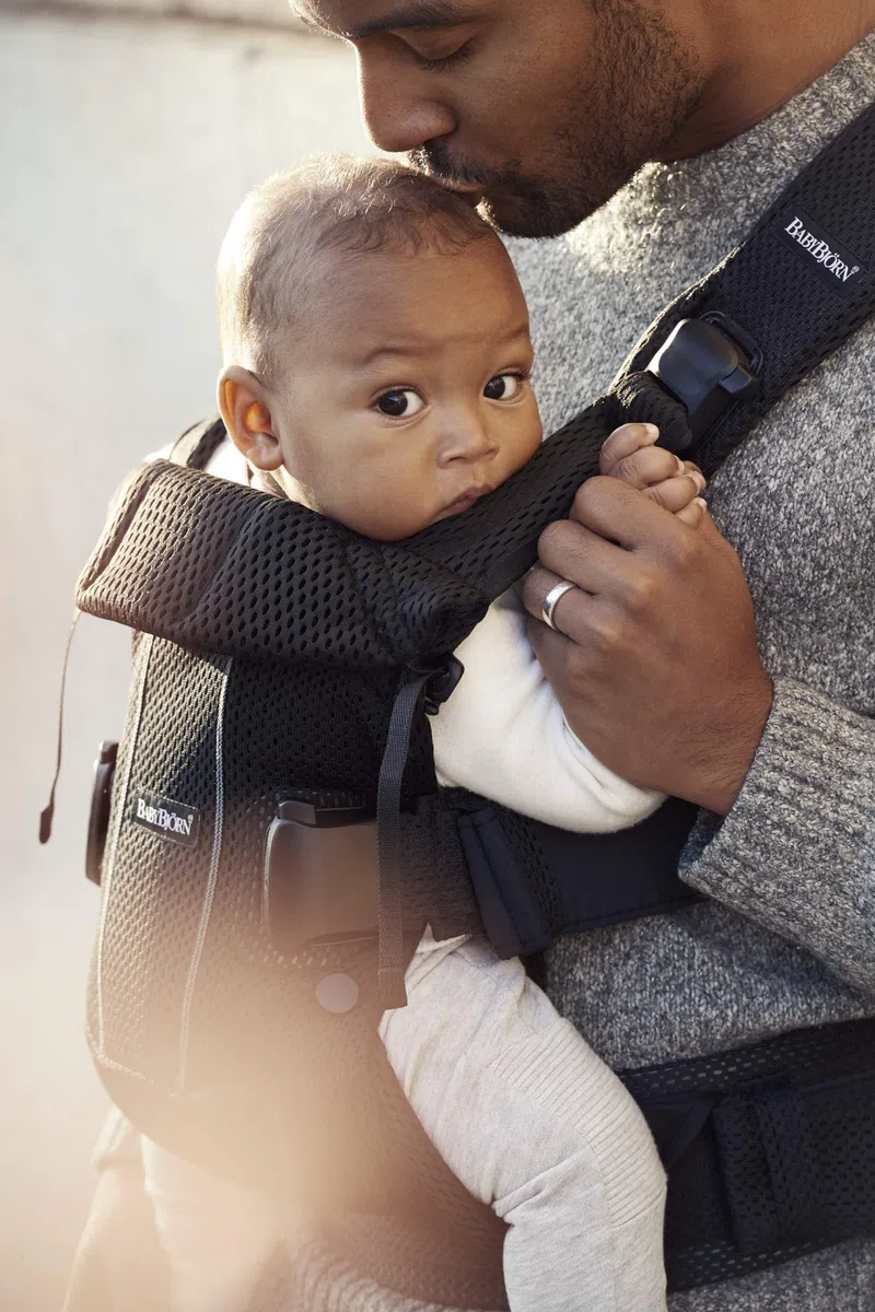 BabyBjörn Porte-bébé One Air Mesh 3D Noir