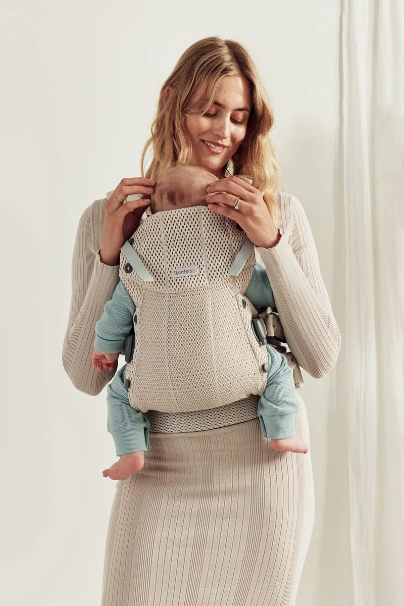 BABYBJÖRN Porte-bébé Harmony Mesh 3D Crème