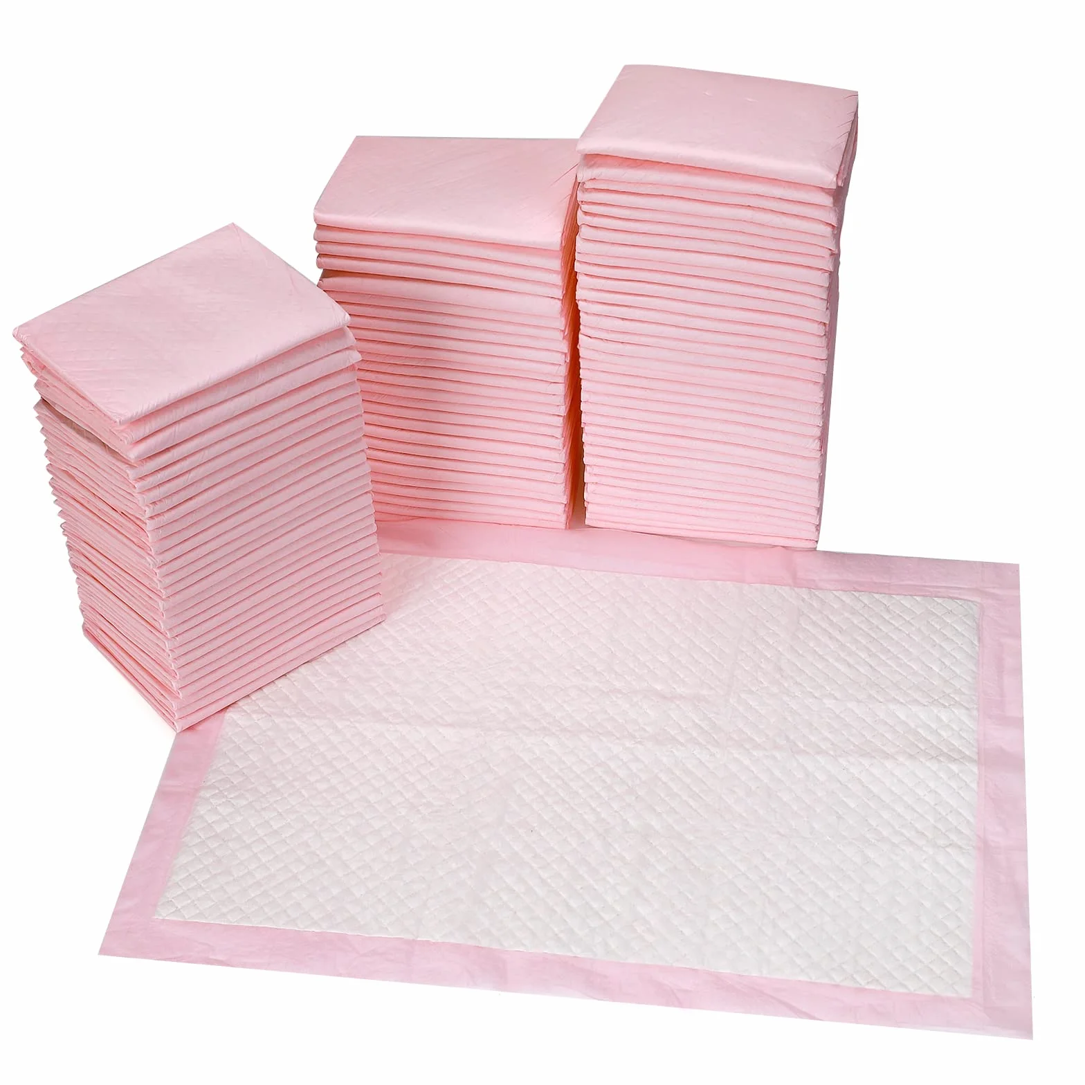 Lot de 100 Matelas à Langer Jetables pour Bébé Incontinence, Ultra Doux, Super Absorbant, 33 x 45,7 cm