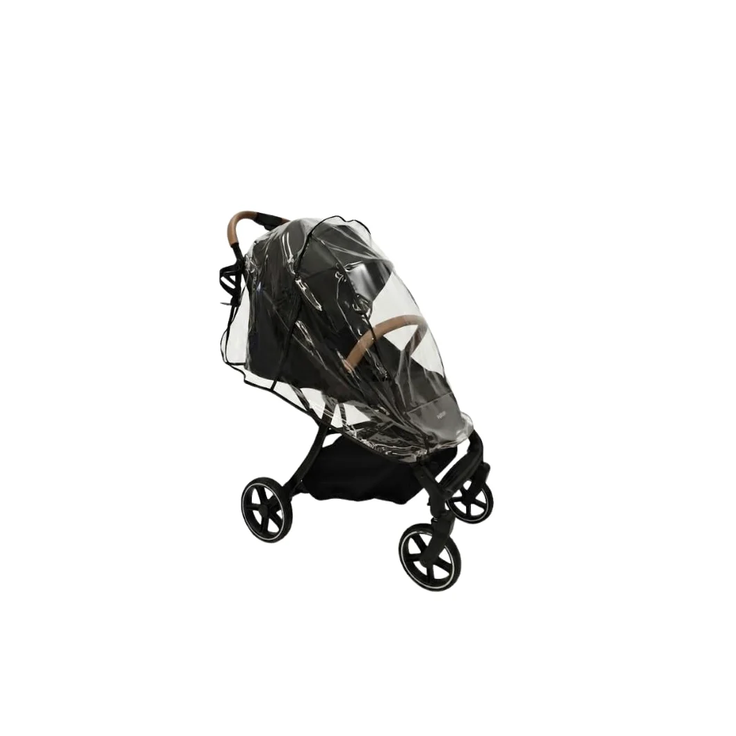 Nania Lexy, poussette citadine compacte, 0 à 4 ans (22kg max), légère (7,5 kg), poussette canne, inclinable d’une main en position allongée, Habillage pluie, couvre-jambe