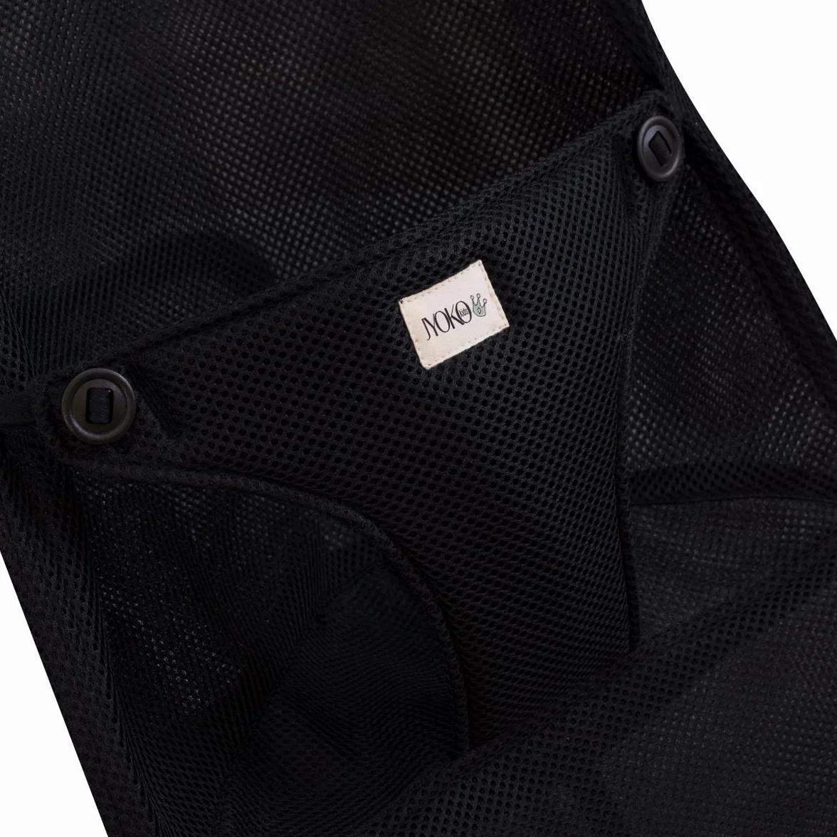 JYOKO KIDS Housse pour transat compatible avec Babybjorn remplace l'original (Black)