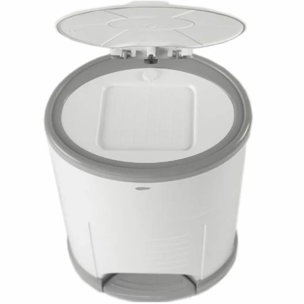 Korbell T-KOR-M250DS Poubelle à couches 16 l + insert en film interchangeable pour environ 240 couches dans le kit. Poubelle