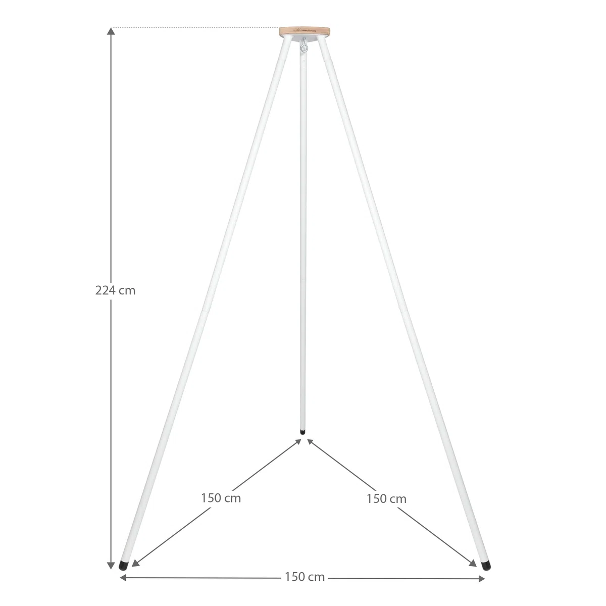SCHMUSEWOLKE Berceau à ressorts, BioGrey, avec moteur et tipi blanc, hamac pour bébés et tout-petits de la naissance à 3 ans, coton biologique, avec matelas en laine de mouton