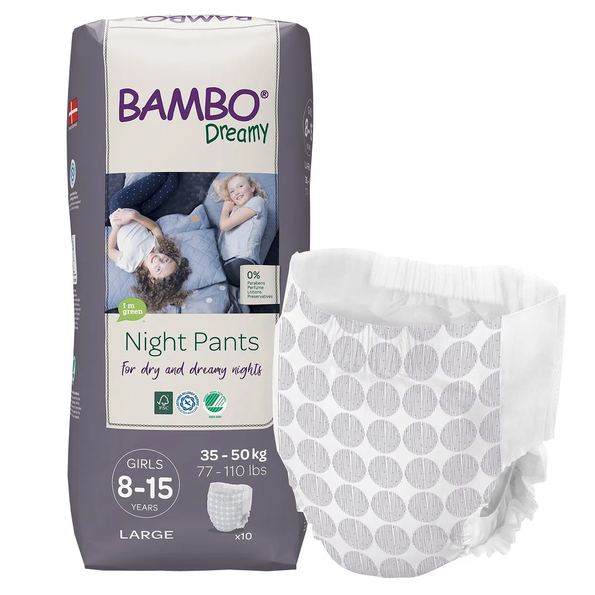 Bambo Nature Pantalon de pyjama de qualité pour fille