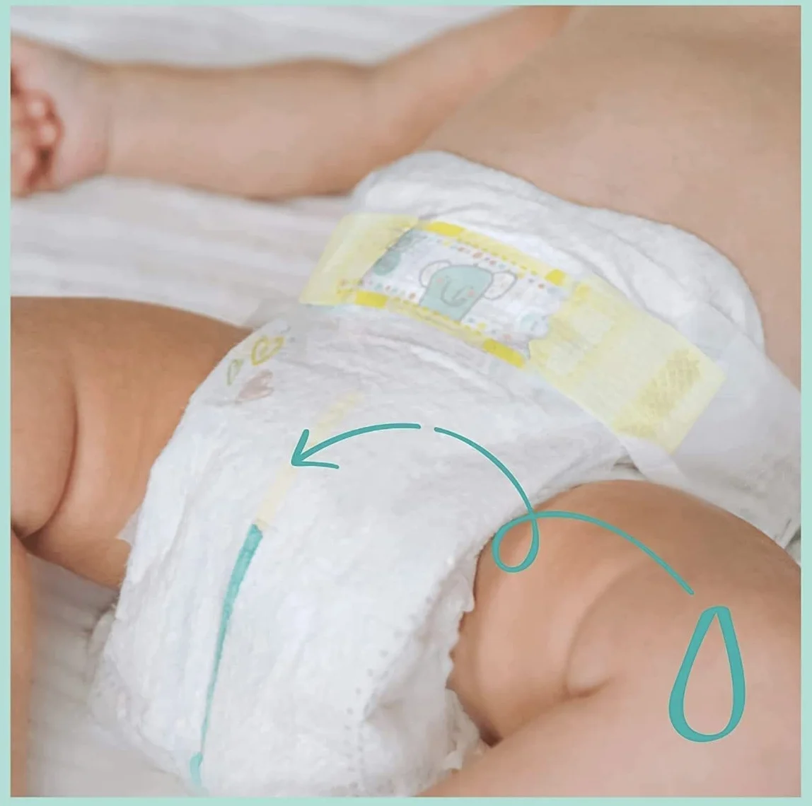 PAMPERS BABY-DRY TAILLE 3 270 COUCHES (6-10 KG)