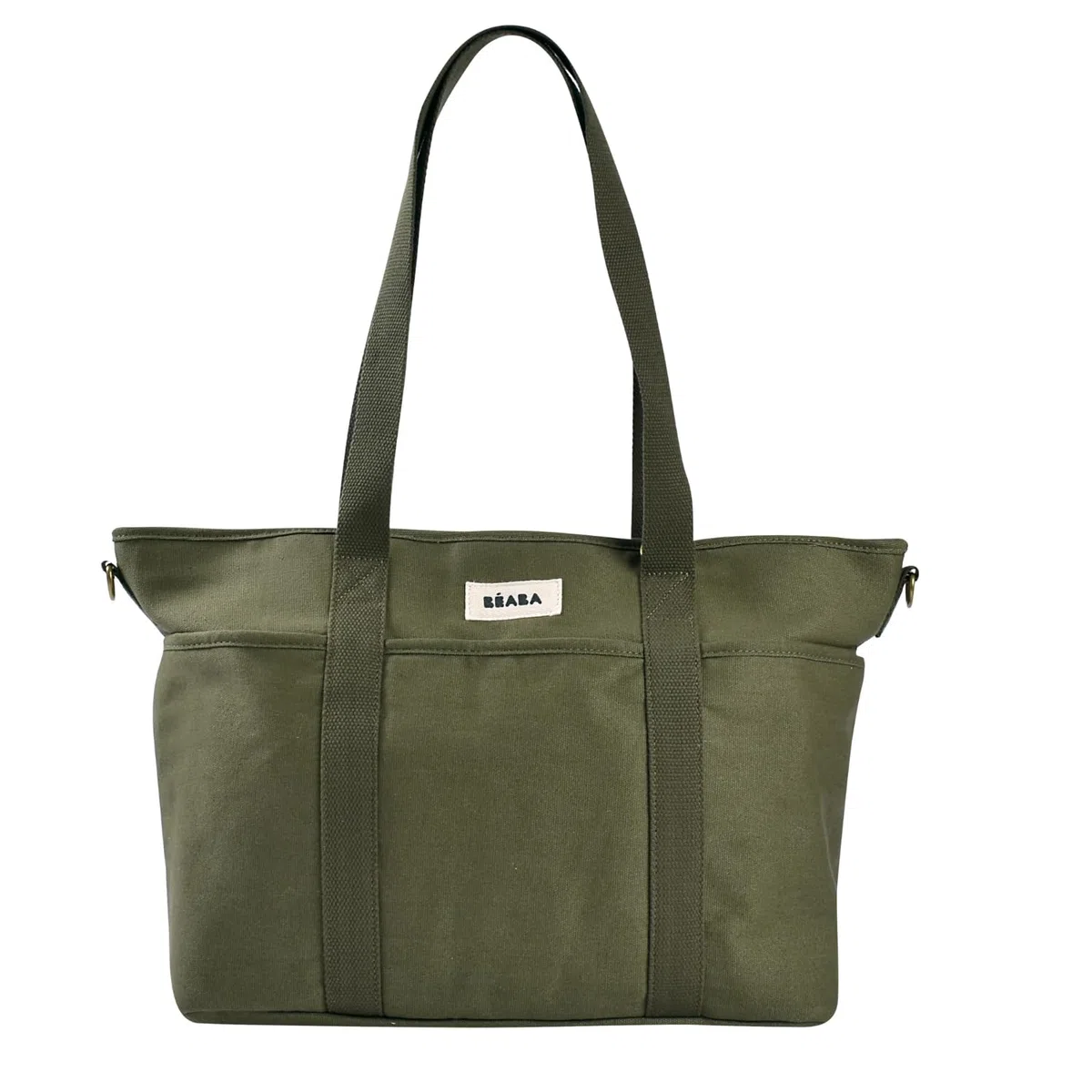 BÉABA Sac à Langer Madrid Modulable 22L Tote Bag Grande Capacité avec 11 Poches et Tapis Matelassé