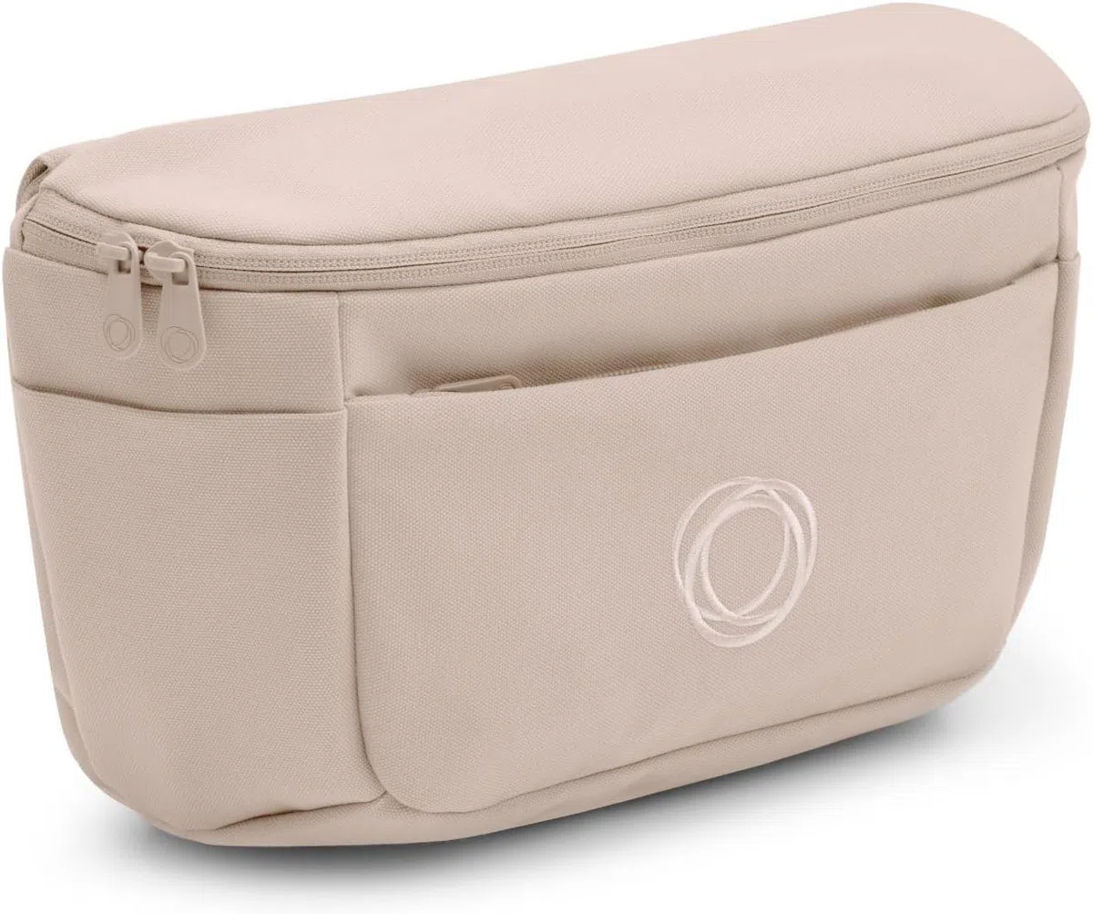 Bugaboo Sac organiseur compact multi-poches pour poussette avec poches faciles d'accès, accessoire indispensable pour tous les essentiels de bébé en Desert Taupe