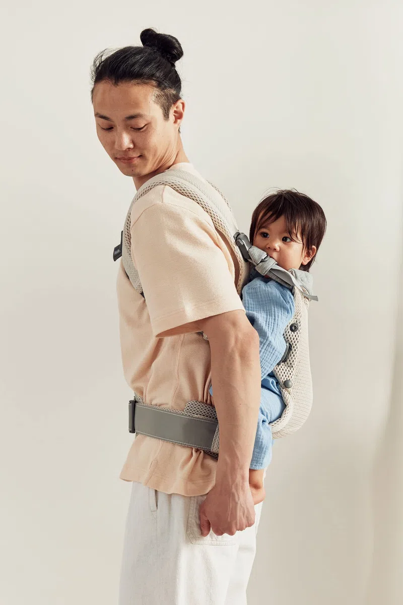 BABYBJÖRN Porte-bébé Harmony Mesh 3D Crème