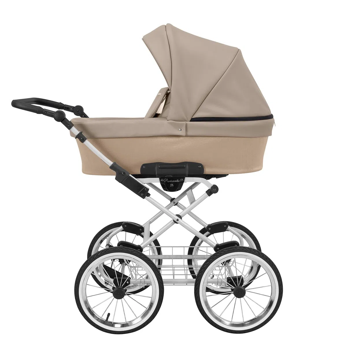 Poussette landau bébé 2 en 1 nacelle bébé Kunert ROMANTIC retro 2en1 pousette 2 in 1 accessoires