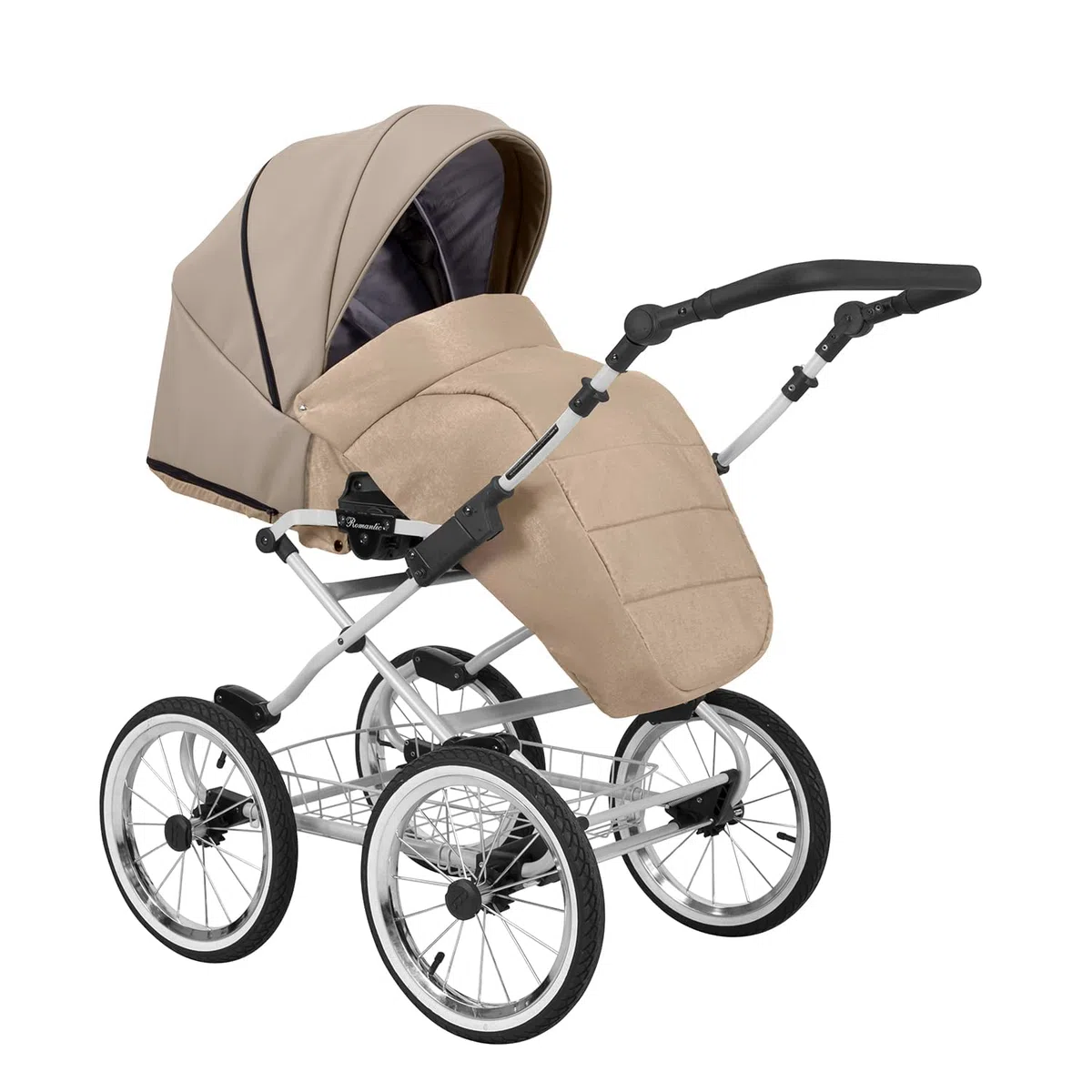 Poussette landau bébé 2 en 1 nacelle bébé Kunert ROMANTIC retro 2en1 pousette 2 in 1 accessoires