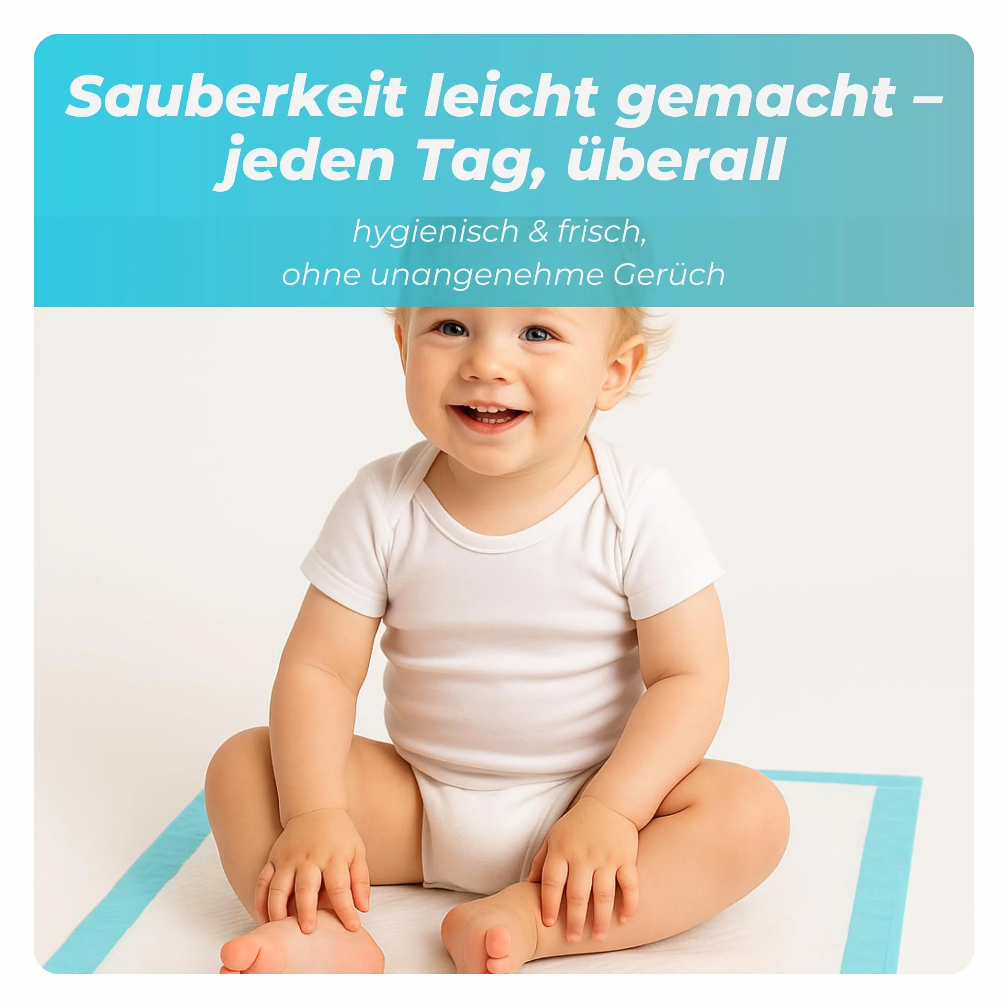 100 Pièces 45x60 cm Alèses Jetables Bébé sous-Couche Imperméable 6 Couches Ultra Absorbante Tapis à Langer Protection Lit Enfant Voyage