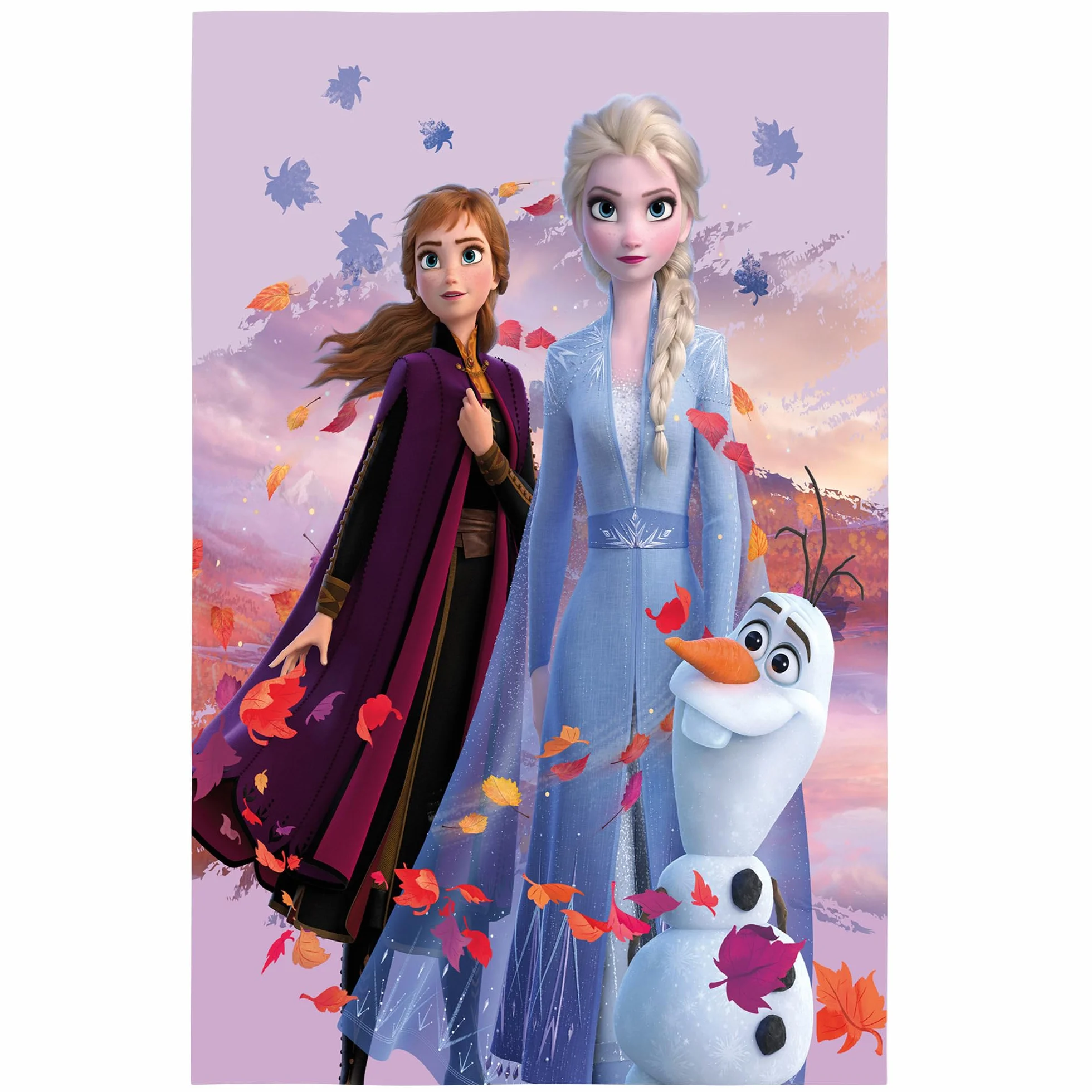 Disney La Reine des Neiges 2 Tapis de chambre d'enfant Dreamteam 100 cm x 133 cm Antidérapant Anti-bruit jeu