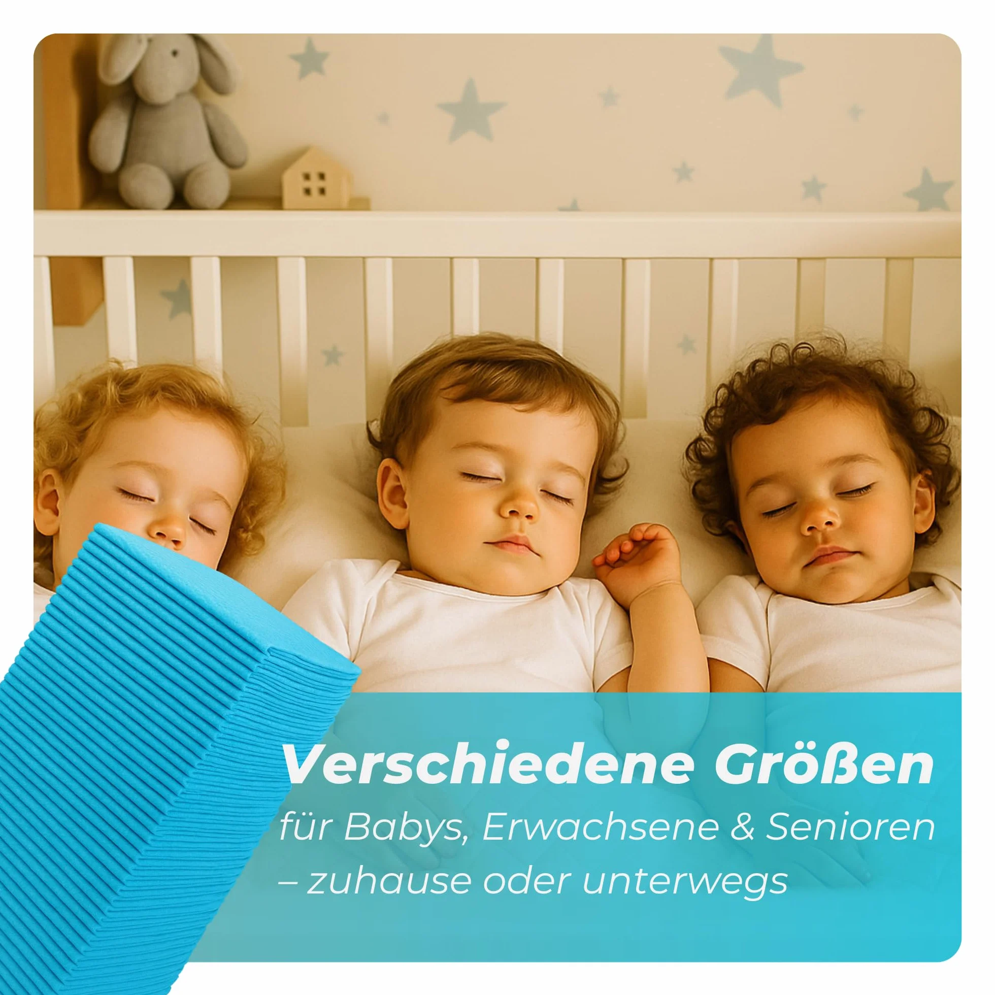 100 Pièces 45x60 cm Alèses Jetables Bébé sous-Couche Imperméable 6 Couches Ultra Absorbante Tapis à Langer Protection Lit Enfant Voyage