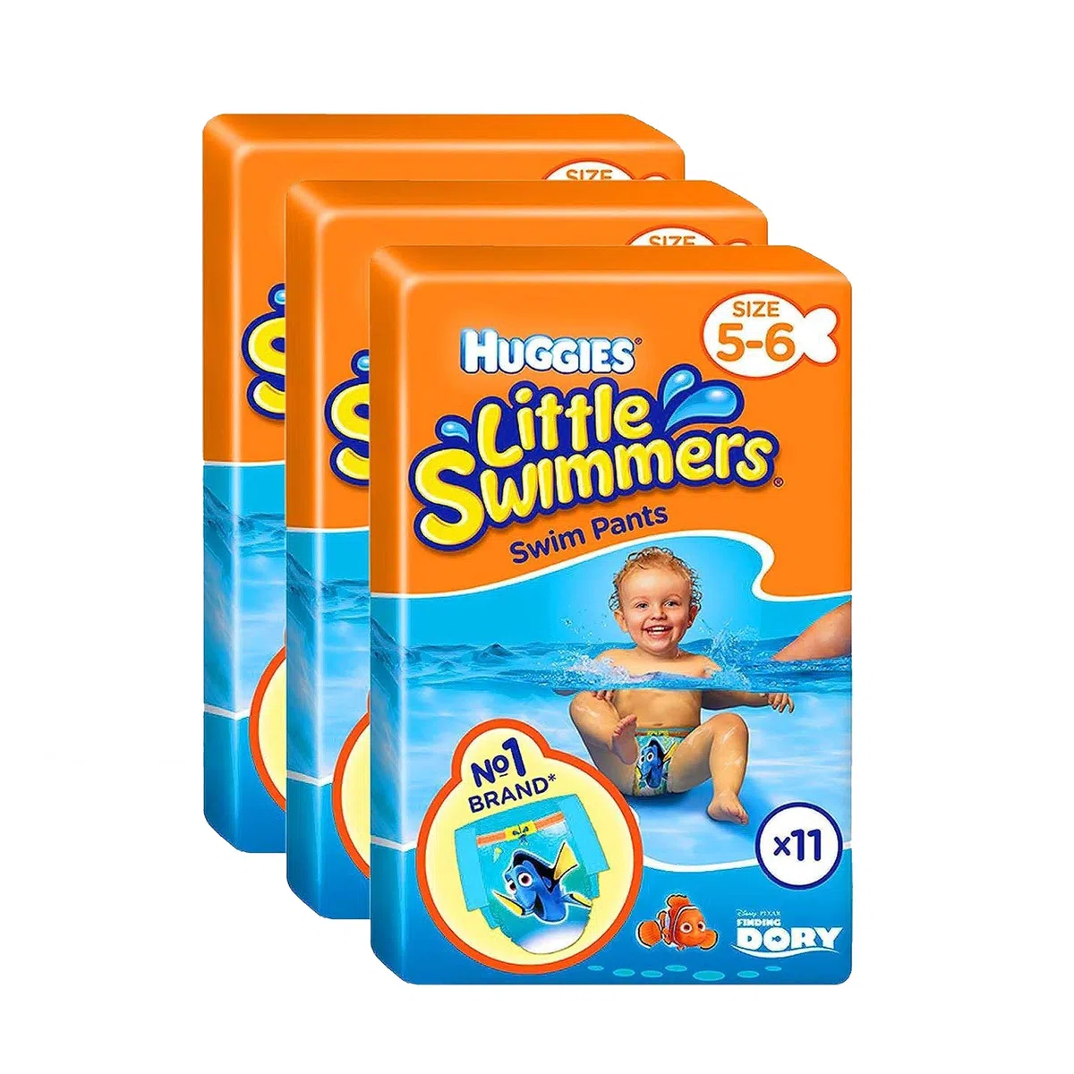 Huggies Little Swimmers Swim Pants Nappies Taille 5-6 12-18kg Jumbo Pack 33