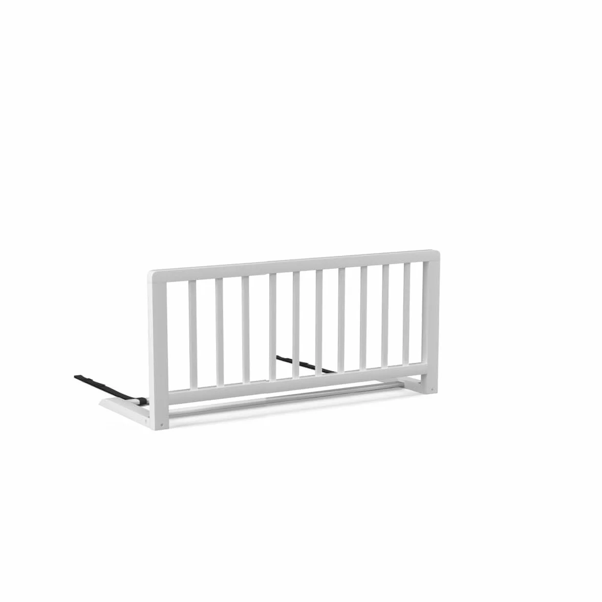 Nordlinger Pro NIDALYS Barrière de lit Bois - Blanc - 90 cm - Norme BS - 100% PEFC