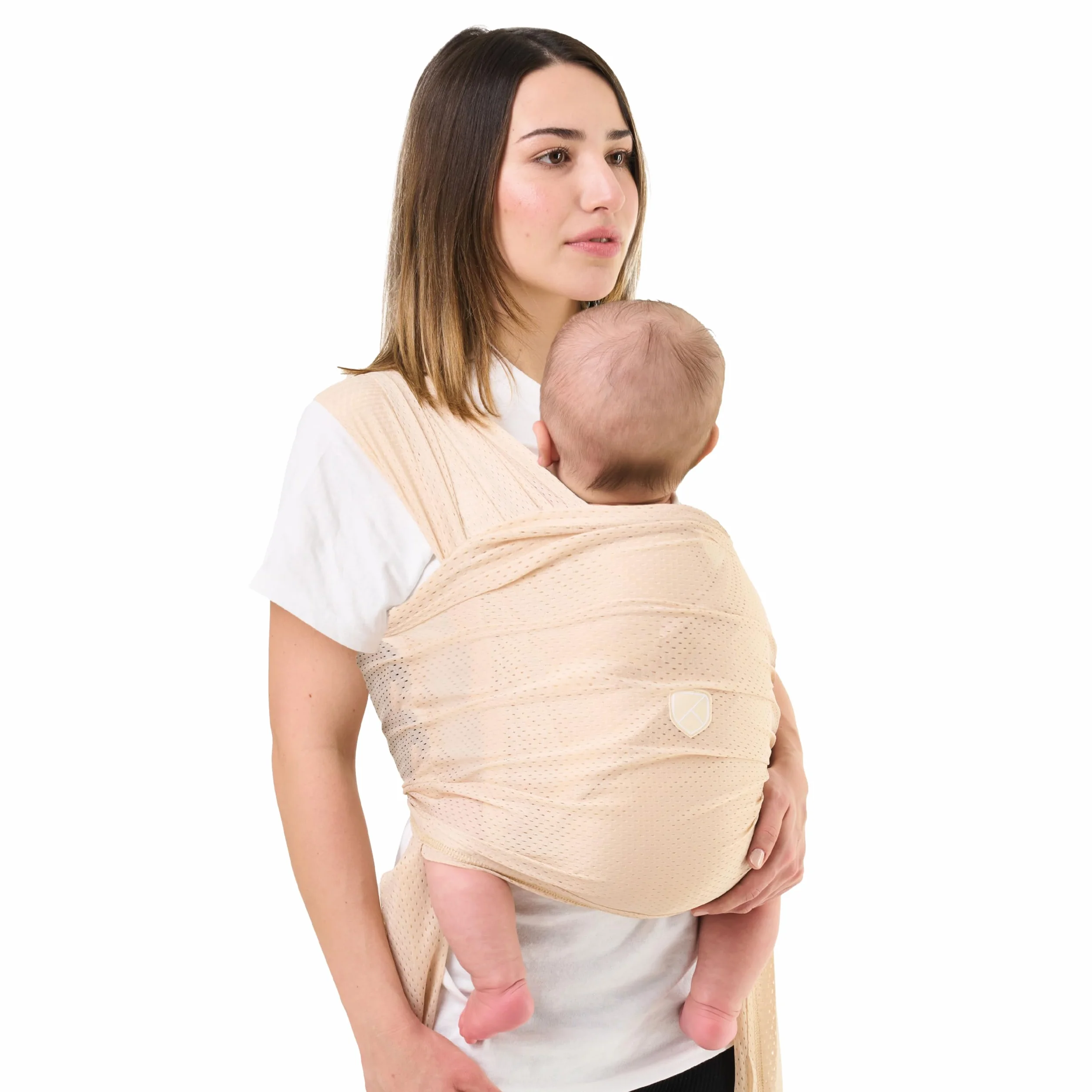 Koala Babycare Écharpe de Portage Été en Maille Respirante | Water Sling Léger pour Bébé jusqu’à 9 kg | Idéal Douche, Piscine, Plage | Ajustable, Séchage Rapide, Compacte