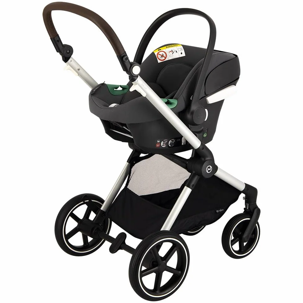 Cybex Eos Lux SLV/Aton B2 AB/Lava Grey-mid grey