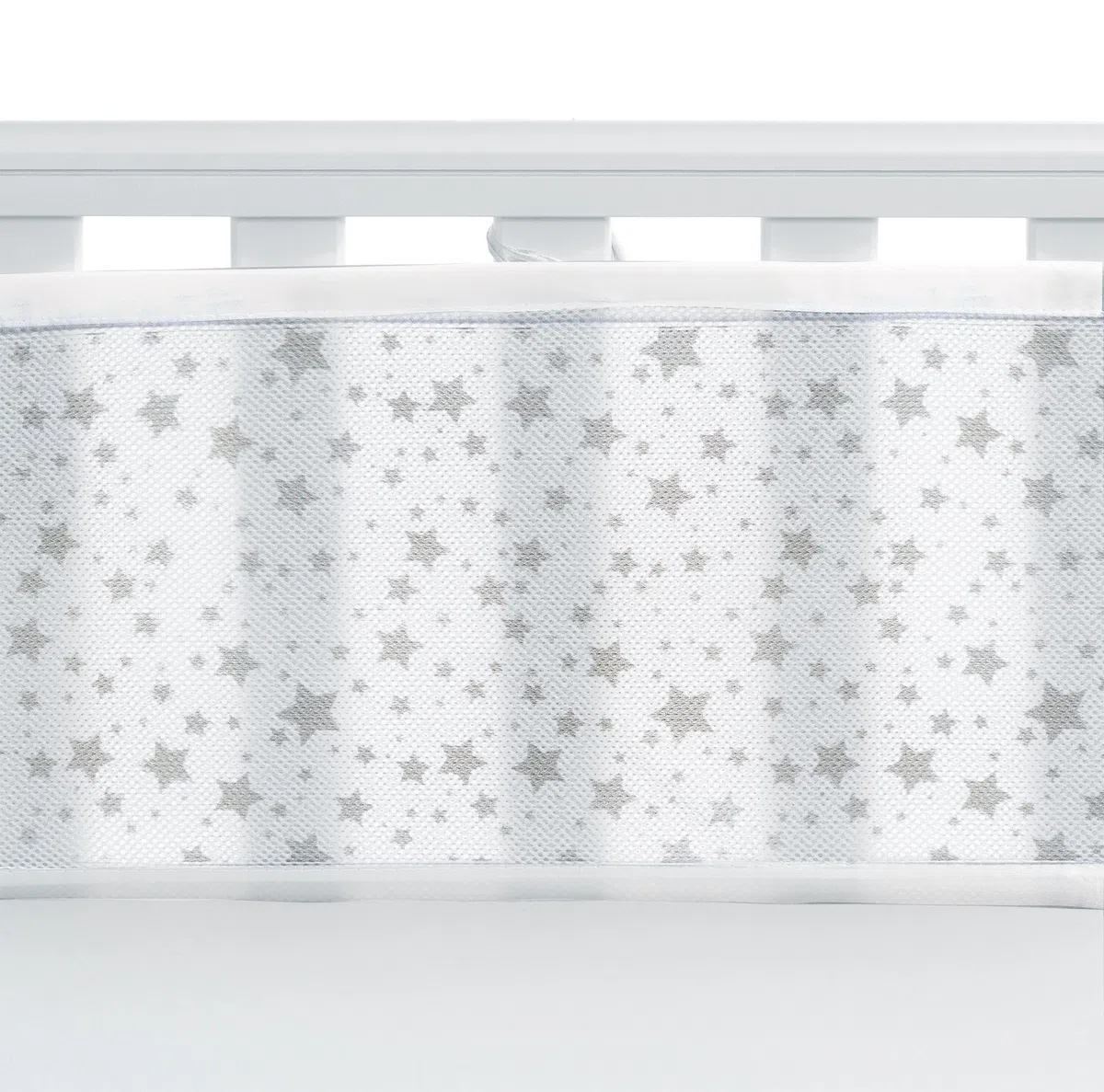 BreathableBaby Tour de berceau (motif étoiles scintillantes)