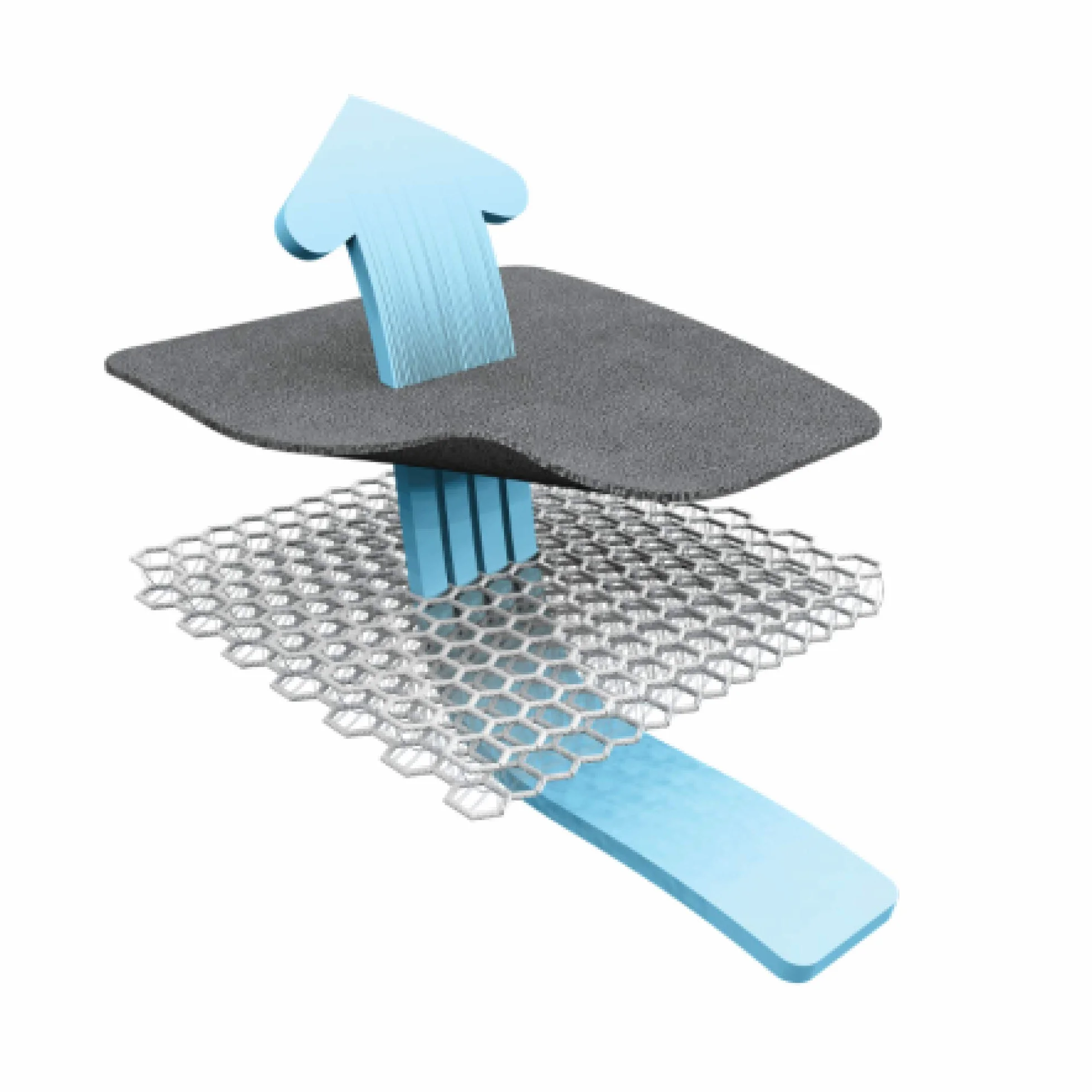 AeroMoov - Assise Air Layer - Evite à votre enfant de transpirer - Le siège-auto ou la poussette - Coton Bio - Groupe B - Anthracite