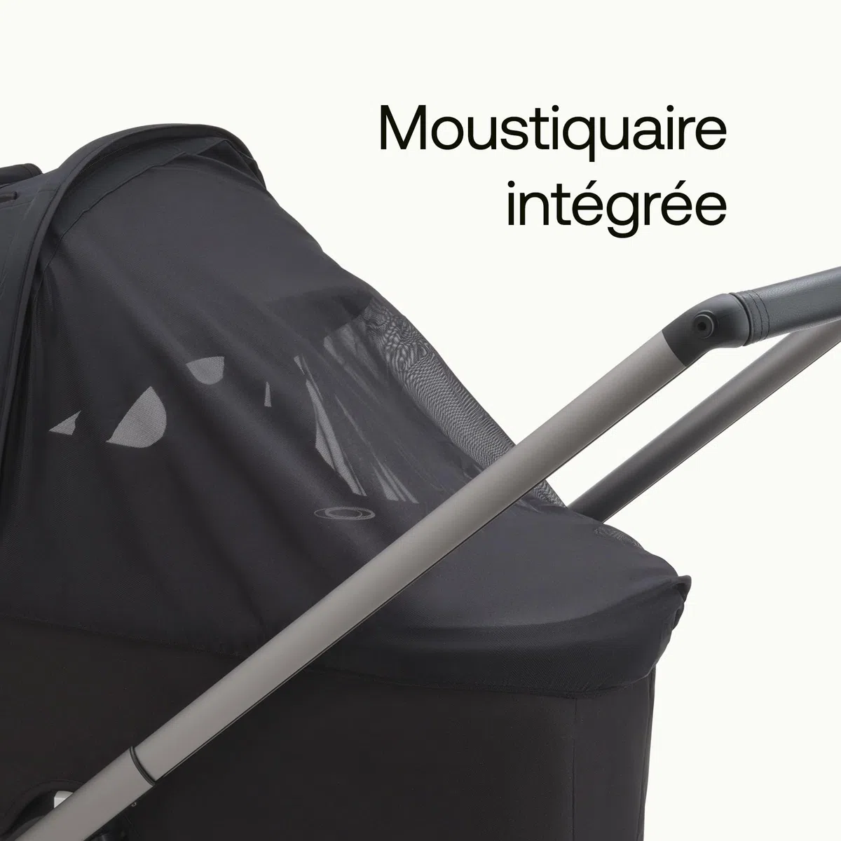 Bugaboo Dragonfly Breezy Solufflet, Extensible pour une protection complète et une protection solaire optimale, Desert Taupe