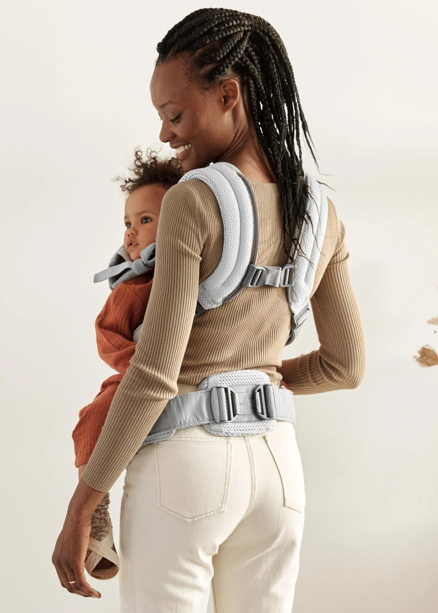 BABYBJÖRN Porte-bébé Harmony 3D Mesh Argent