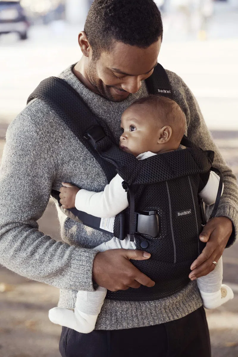 BabyBjörn Porte-bébé One Air Mesh 3D Noir