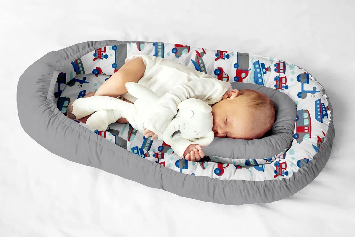 KosPu Lit de Voyage Multifonctionnel Cocoon pour Bébé Cocoon 100% Coton Anti-Allergique