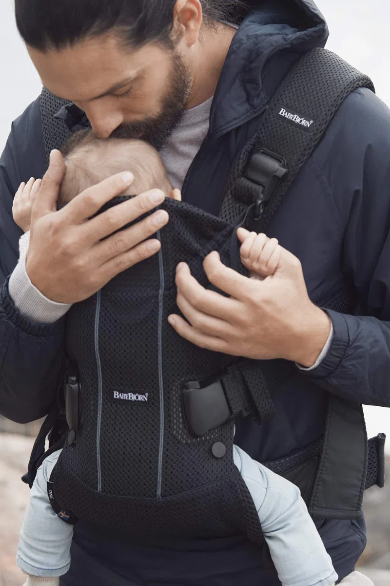 BabyBjörn Porte-bébé One Air Mesh 3D Noir