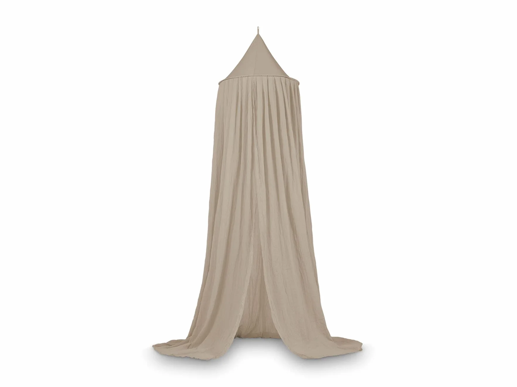 Jollein Moustiquaire Vintage, 245 cm Hauteur, Nougat