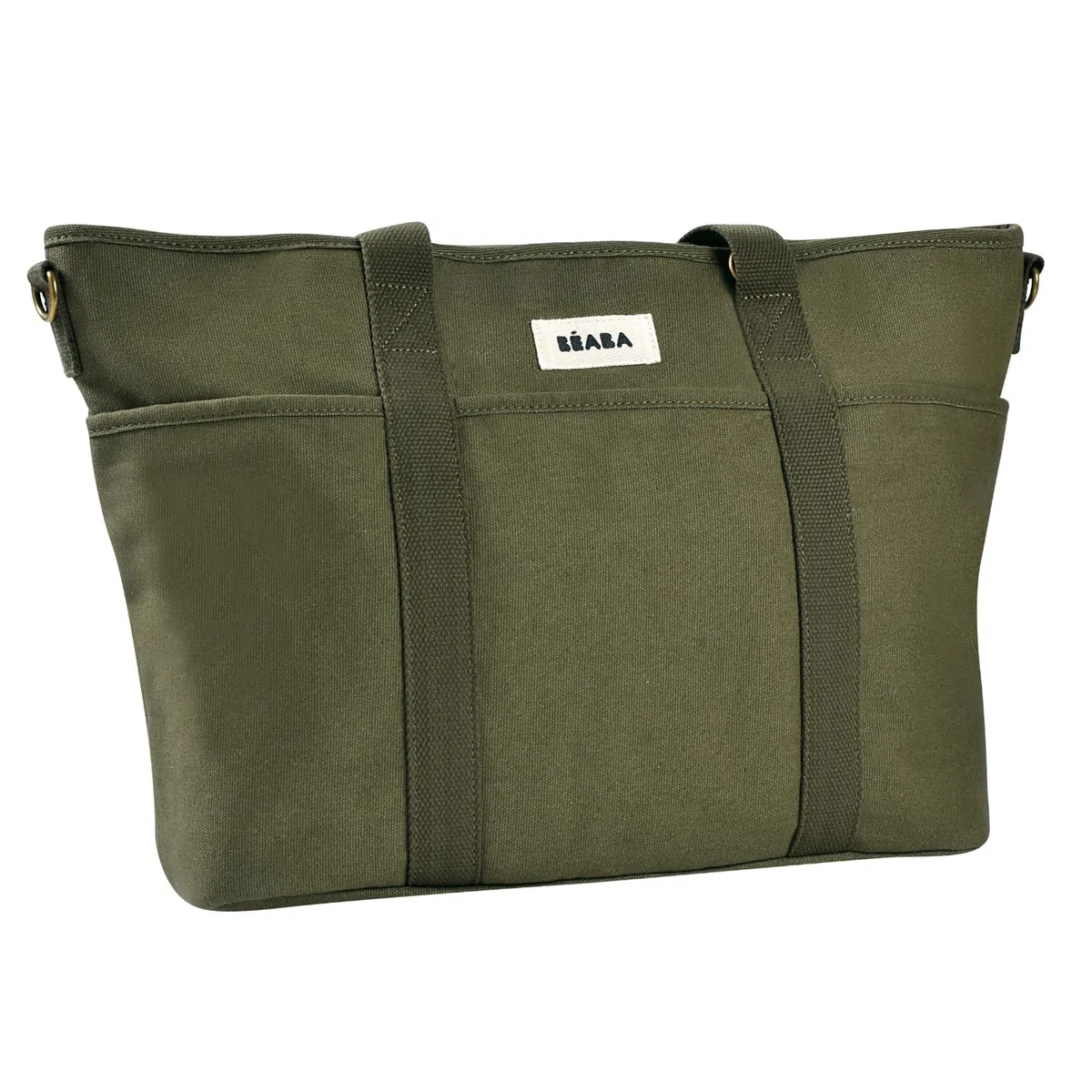 BÉABA Sac à Langer Madrid Modulable 22L Tote Bag Grande Capacité avec 11 Poches et Tapis Matelassé