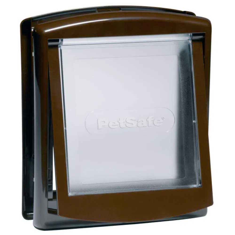 PetSafe - Extension de tunnel (S) pour Chatière, Compatible avec Porte pour Animaux d'Origine Staywell à 2 positions (série 700) - Petit, Brun