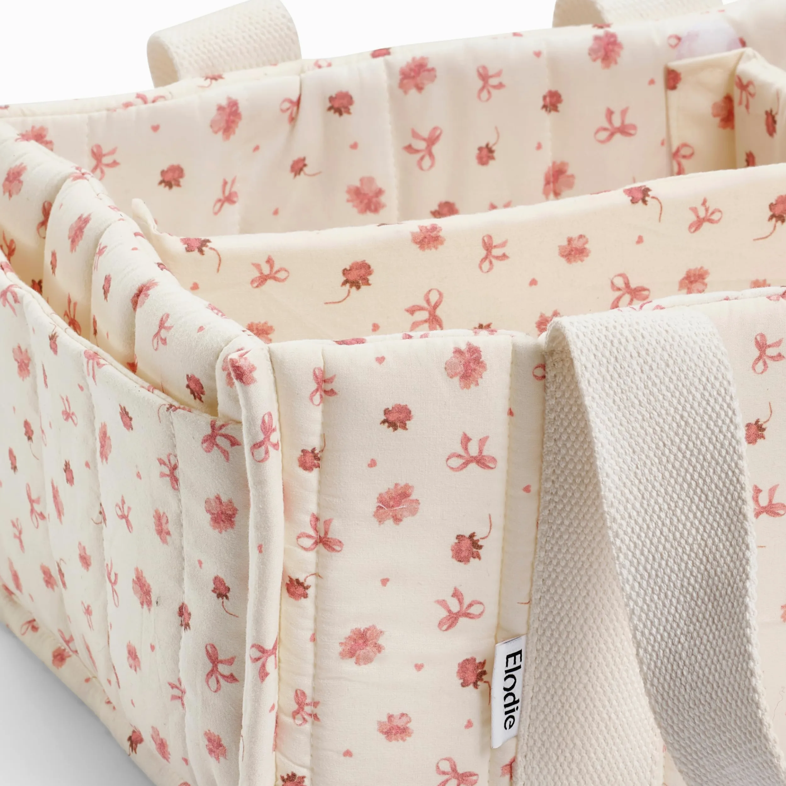 Elodie Details Organisateur Couches Bébé Petit River Rose Compartiments Amovibles Coton Lavable en Machine