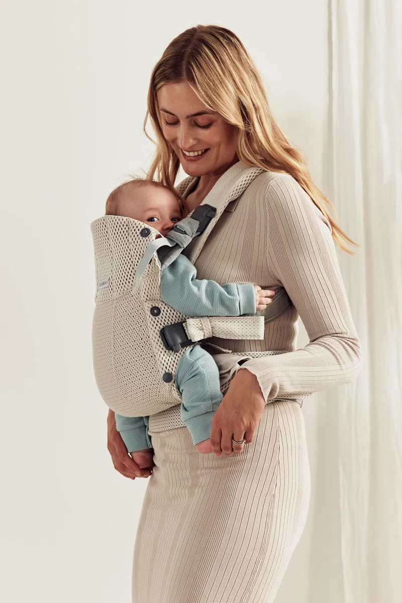 BABYBJÖRN Porte-bébé Harmony Mesh 3D Crème